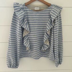 Saylor Ruffled Sweater